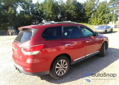 2013 Nissan Pathfinder Sl z USA, uszkodzony, nr VIN 5N1AR2MM6DC667707